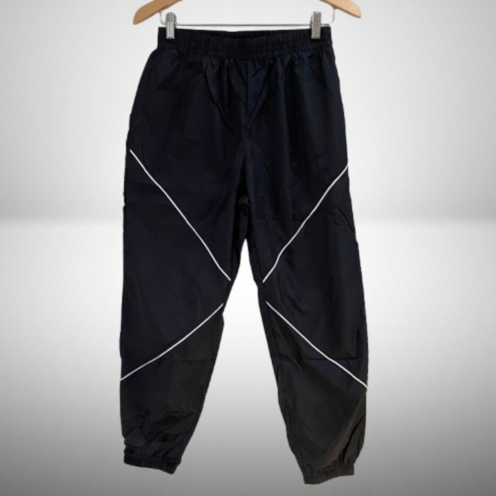 NEW Bozzolo Women's Nylon Track Pants Joggers‎ Black Small